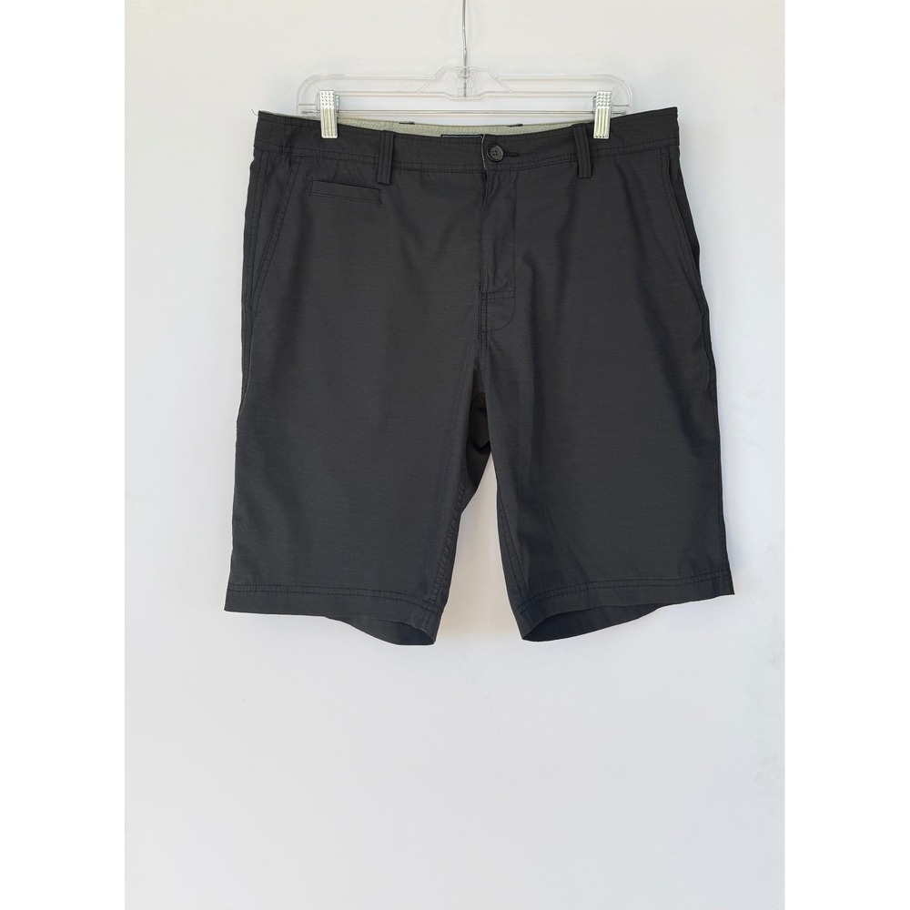 7Diamonds Performance Mens Hybrid Golf Shorts 34 Charcoal Stretch Trail Gorpcore